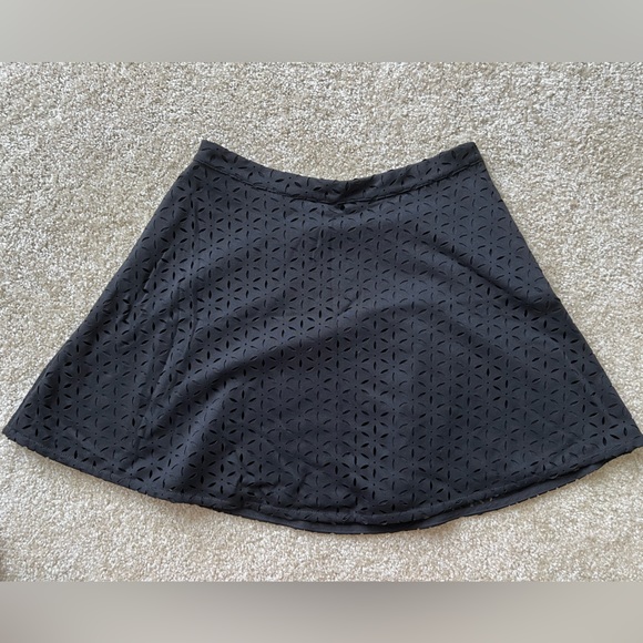 Club Monaco Lasercut Eyelet Skirt - Picture 1 of 4